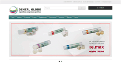 Desktop Screenshot of dentalglobo.net